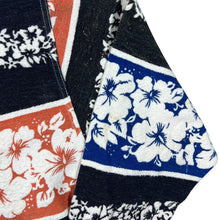 Load image into Gallery viewer, Vintage 90's A&K Collection Hawaiian Floral Surfer Patterned Lace Neck Sweatshirt Top