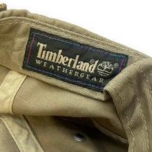 Load image into Gallery viewer, Vintage TIMBERLAND WEATHERGEAR Embroidered Logo Spellout Baseball Cap
