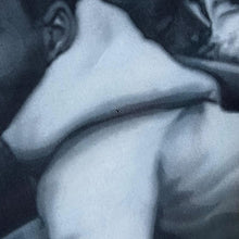 Load image into Gallery viewer, Early 00's Karl Kani Jeans Hip Hop Y2K Streetwear Airbrush Effect All-Over Print Short Sleeve Shirt