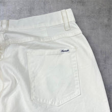 Load image into Gallery viewer, Vintage 90's F. By Faconnable Classic Cream Cotton Denim Mom Jeans