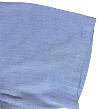 Load image into Gallery viewer, Vintage LACOSTE Classic Blue Mini Pocket Logo Short Sleeve Button-Up Shirt