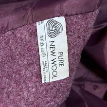 Load image into Gallery viewer, Vintage 90’s PURE NEW WOOL Made In UK Button Pea Coat Jacket