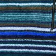 Load image into Gallery viewer, Vintage BROADWAY Multi Striped Colour Block 1/2 Zip Pullover Fleece Sweatshirt