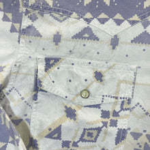 Load image into Gallery viewer, Vintage Big Star Aztec Patterned Cowboy Western Popper Long Sleeve Shirt