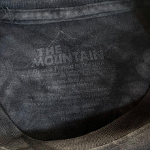 Load image into Gallery viewer, The Mountain Cat Kitten Pet Animal Graphic Black Grey Tie Dye T-Shirt