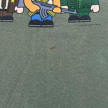 Load image into Gallery viewer, Early 00's ROYAL T "Rambo" Movie Parody Cartoon Character Graphic T-Shirt