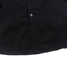 Load image into Gallery viewer, Vintage Atlas For Men Cowboy Western Aztec Patterned Black Cotton Long Sleeve Shirt