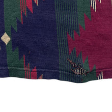 Load image into Gallery viewer, Vintage 90's CHAPS Ralph Lauren Native American Patterned Long Sleeve Polo Shirt