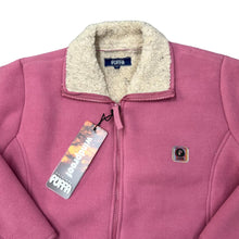 Load image into Gallery viewer, Deadstock Early 00's PUFFA "Windproof" Sherpa Teddy Bear Fleece Lined Full Zip Fleece Sweatshirt