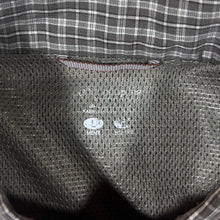 Load image into Gallery viewer, Columbia Sportswear Grey White Check Utility Outdoor Short Sleeve Shirt