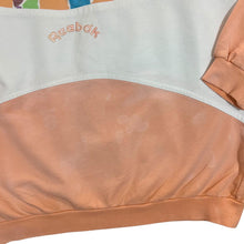 Load image into Gallery viewer, Vintage 90's REEBOK Crazy Abstract Colour Block 1/4 Zip Pullover Track Top Sweatshirt