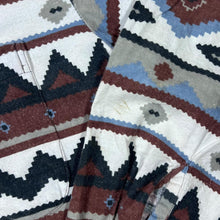 Load image into Gallery viewer, Vintage Aztec Crazy Abstract Patterned Long Sleeve Cotton Shirt