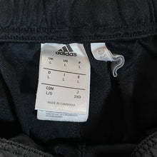 Load image into Gallery viewer, ADIDAS Climalite Classic Mini Logo Black Straight Cuff Tracksuit Bottoms