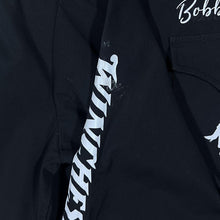 Load image into Gallery viewer, Vintage Ely Cattleman "Winchester 73" Cowboy Western Black Long Sleeve Shirt