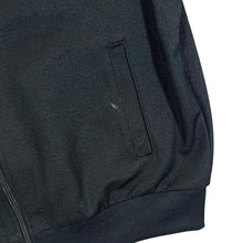 Load image into Gallery viewer, FRED PERRY Classic Basic Embroidered Mini Laurel Logo Black Zip Tracksuit Jacket