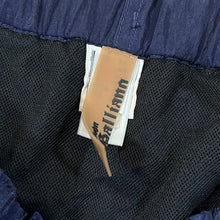 Load image into Gallery viewer, JOHN GALLIANO Beach Wear Navy Blue Patch Logo Nylon Shell Board Shorts

