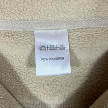 Load image into Gallery viewer, Early 00's CASUAL FASHION Embroidered Spellout Cream 1/2 Zip Fleece Sweatshirt