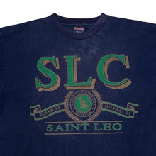 Load image into Gallery viewer, Vintage Jansport Saint Leo College “Monarchs” Souvenir Graphic Navy Blue T-Shirt