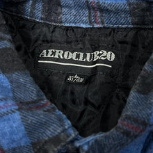 Load image into Gallery viewer, Early 00's AERO CLUB 20 Lumberjack Plaid Check Lightly Padded Flannel Over Shirt