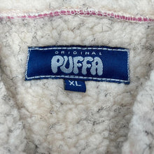 Load image into Gallery viewer, Deadstock Early 00's PUFFA "Windproof" Sherpa Teddy Bear Fleece Lined Full Zip Fleece Sweatshirt