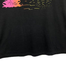Load image into Gallery viewer, Vintage 90’s Blanes Souvenir Tropical Graphic Spellout Black T-Shirt