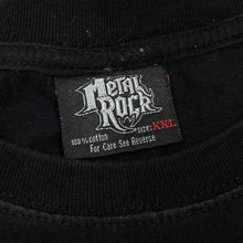 Load image into Gallery viewer, Early 00's Metal Rock FOLLOW THE SPIRIT Wolf Trucker Animal Spellout Graphic T-Shirt