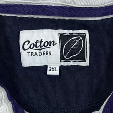 Load image into Gallery viewer, Early 00's Cotton Traders SIX NATIONS RUGBY Embroidered Logo Long Sleeve Rugby Polo Shirt