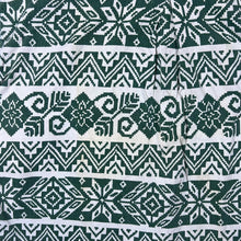 Load image into Gallery viewer, Vintage 90's Claudio C Crazy Abstract Patterned Green White Long Sleeve Cotton Shirt