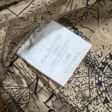 Load image into Gallery viewer, Vintage 90's CHARLIE'S Distressed Effect Brown Real Genuine Leather Bomber Jacket