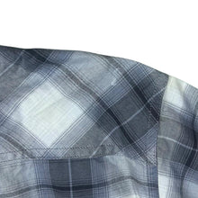 Load image into Gallery viewer, Patagonia Organic Cotton Grey White Plaid Check Long Sleeve Shirt