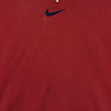 Load image into Gallery viewer, Vintage 90's NIKE Classic Embroidered Mini Centre Swoosh Logo 1/4 Zip Pullover Sweatshirt
