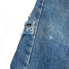 Load image into Gallery viewer, CARHARTT Regular Fit Straight Leg Distressed Worker Blue Denim Jeans