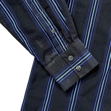 Load image into Gallery viewer, Early 00's YVES SAINT LAURENT YSL Mini Logo Multi Striped Long Sleeve Shirt