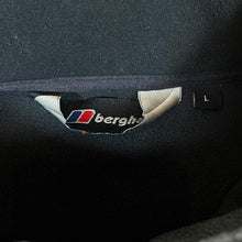 Load image into Gallery viewer, BERGHAUS Classic Embroidered Mini Logo Black Zip Fleece Sweatshirt