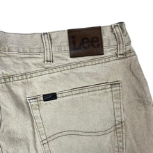 Load image into Gallery viewer, Vintage LEE Classic Regular Fit Made In Mexico Beige Straight Leg Jeans