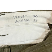 Load image into Gallery viewer, POLO RALPH LAUREN Military Selvedge Chino Limited Run Cotton Twill Straight Leg Trousers