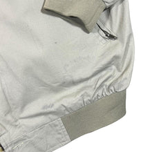 Load image into Gallery viewer, Vintage WINDBREAKER Classic Beige Zip Windbreaker Bomber Jacket