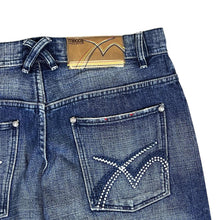 Load image into Gallery viewer, Early 00's MECCA USA Hip Hop Y2K Straight Leg Classic Blue Denim Jeans