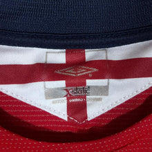Load image into Gallery viewer, Umbro X-Static ENGLAND Football Red Away Jersey Shirt Top
