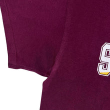 Load image into Gallery viewer, Jerzees SALISBURY UNIVERSITY College Spellout Graphic Burgundy T-Shirt