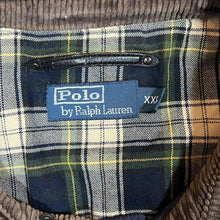 Load image into Gallery viewer, Early 00's POLO RALPH LAUREN Corduroy Collared Suede Panel Lightly Padded Quilted Hunting Country Jacket