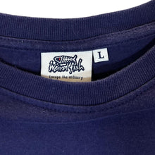 Load image into Gallery viewer, WEIRD FISH "Ford Carpri" Parody Spellout Graphic Navy Blue T-Shirt