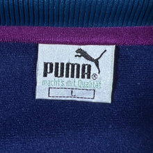 Load image into Gallery viewer, Vintage Puma Embroidered Mini Logo Colour Block Navy Blue Tracksuit Jacket