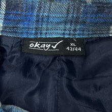 Load image into Gallery viewer, Early 00's OKAY Lumberjack Plaid Check Lightly Padded Flannel Over Shirt