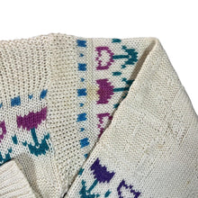 Load image into Gallery viewer, Vintage 90's WOOLRICH Floral Patterned Chunky Knit Wool Sweater Jumper