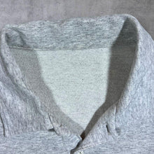 Load image into Gallery viewer, Vintage Embroidered Pheasant Bird Nature Grey Collared Sweatshirt