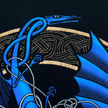 Load image into Gallery viewer, Vintage JT's "Hewlin Design" Gothic Celtic Dragon Symbol Graphic T-Shirt