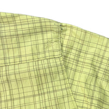 Load image into Gallery viewer, COLUMBIA SPORTSWEAR Classic Yellow Plaid Check Short Sleeve Cotton Shirt
