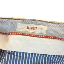 Load image into Gallery viewer, DOCKERS "Slim Fit" Classic Beige Corduroy Cord Straight Leg Trousers