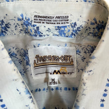 Load image into Gallery viewer, Vintage 90's RANCHING OUT Floral Patterned Cowboy Western Long Sleeve Pearl Snap Shirt